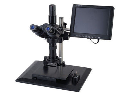 WF10X / 18mm 1X Zoom Stereo Microscope Industrial Video Microscope White