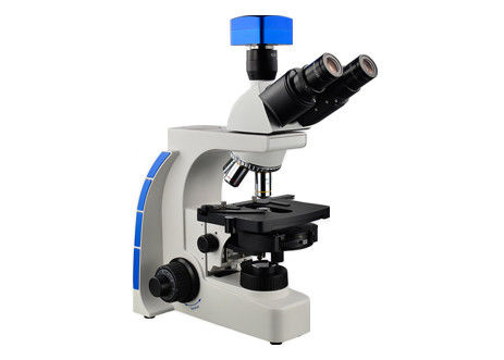 جودة  Halogen Trinocular Phase Contrast Microscope 1000X Bright Field And Dark Field Microscopy مصنع