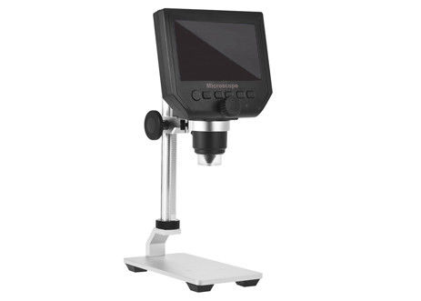مجهر USB VGA مع شاشة LCD 600x3.6MP 8 أضواء LED إصلاح ثنائي الفينيل متعدد الكلور