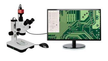 2M HDMI كاميرا رقمية مجهر الملحقات عرض التقاطع