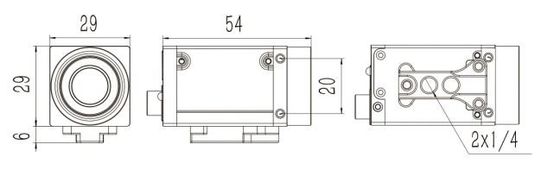USB3.0 ملحقات مجهر الكاميرا الرقمية بأقصى دقة 4608 × 3288
