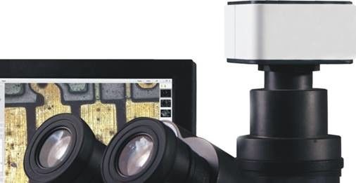 الحد الأقصى لمعدل الإطارات للكاميرا الرقمية ذات المجهر الرقمي USB 2.0 بطول 5 ميجا بكسل بمعدل 22 إطارًا في الثانية